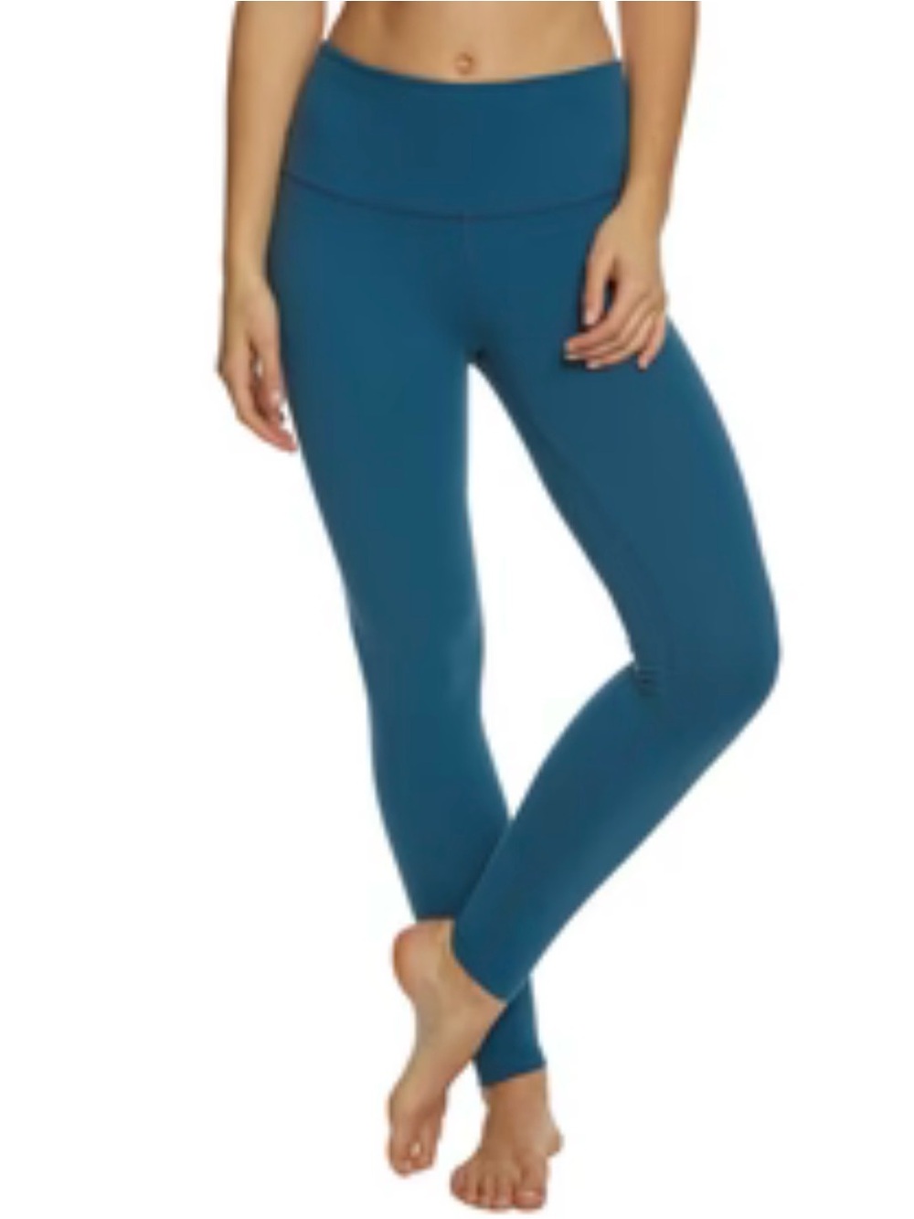Beyond Yoga Teal High-Waist Leggings